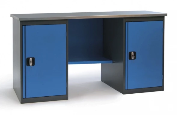 Верстак с двумя тумбами ВТ2-1.6