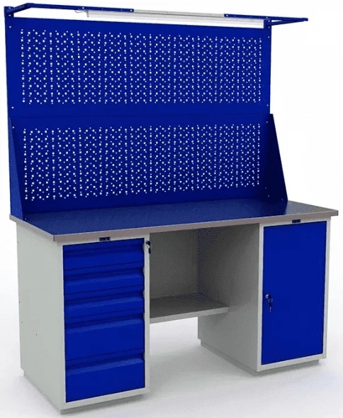 Верстак Практик модульный производственный WT160.WD5/WD1.021