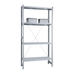 Стеллаж СК 2485х1066х400 с 4 полками ДС