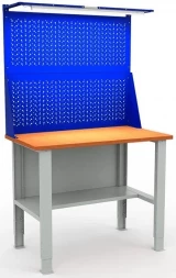 Верстак металлический стационарный мини W120.F2/F2.021.WSh
