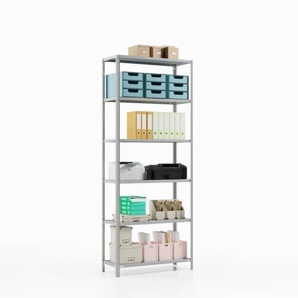 Стеллаж ТС-Лайт 1500х1200х600 с 6 сплошными полками