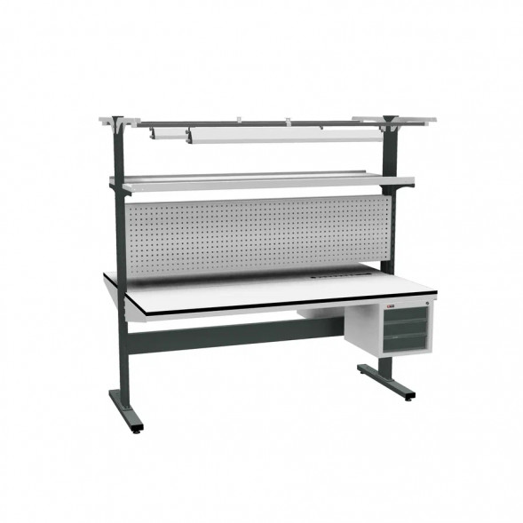 Основное рабочее место ДиКом ВС-К-200-06 ESD Пластик