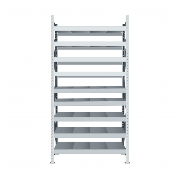 Стеллаж СТ-051 2700х1500х650 с 9 ярусами