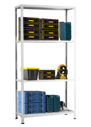 Стеллаж MS Hard 2200х1000х300 c 4 полками