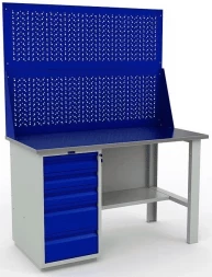 Верстак для дачи с ящиками WT140.WD5/F1.020