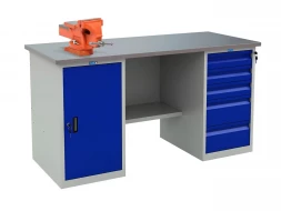 Верстак с тисками WT160.WD1/WD5.000