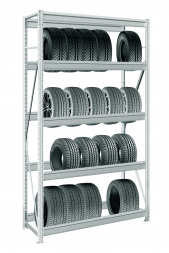 Стеллаж для хранения шин и колес MS Pro Z 2000х1800х400 мм 5 ярусов