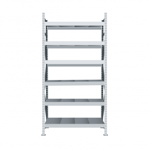 Стеллаж СТ-051 2700х1800х650 с 6 ярусами
