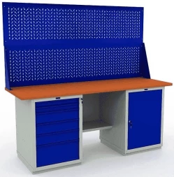 Верстак с экраном в сарай для станка W200.WS6/WS1.020