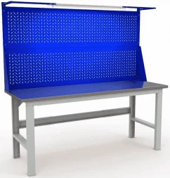 Верстак Практик металлический большой W200.F2/F2.021.W 2000 мм