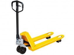 Тележка гидравлическая 2500 кг 1150х450 мм TOR RHP(BF) узковильная (полиуретановые колеса), шт