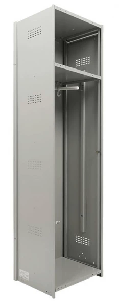 Шкаф для раздевалок усиленный Практик ML 01-40, дополнительный модуль