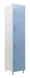 Шкаф для раздевалок WL 14-40 голубой/белый