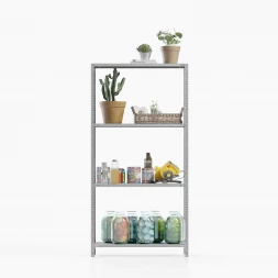 Стеллаж ТС-Лайт 3000х1200х400 с 4 сплошными полками