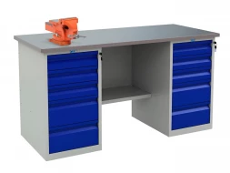 Верстак с тисками WT180.WD5/WD5.000