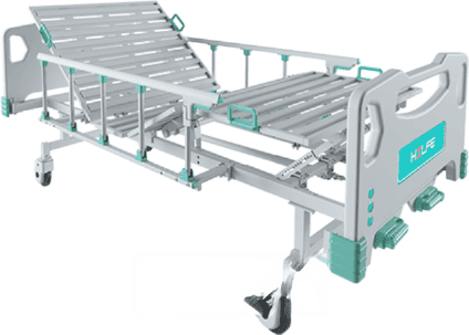 Кровать общебольничная механическая КМ-34