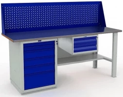 Верстак с подвесным ящиком рабочий W200.WS6/F2.110.W