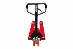 Гидравлическая тележка АC35 (грузоподъёмность 3500 кг, 1150х550мм, полиур.колесо, дв. пол. ролики)