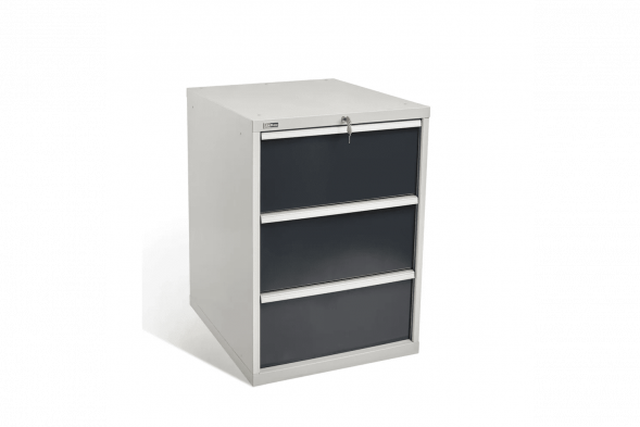 Тумба инструментальная ДиКом ВС-073, RAL 7038/7016