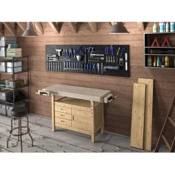 Верстак деревянный Профессиональный дуб