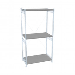 Стеллаж СТ-031 цинк 2279х1000х600 3 полки до 200 кг
