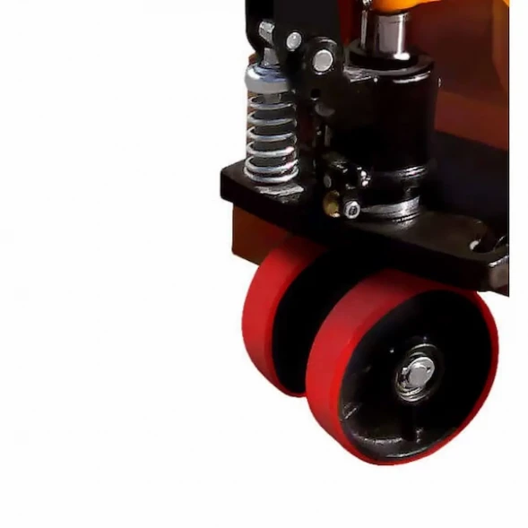 Тележка гидравлическая AC50 (грузоподъемность 5000 кг, колеса полиуретан, вилы 1150x550 мм)