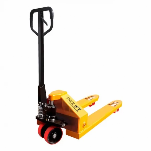 Тележка гидравлическая AC50 (грузоподъемность 5000 кг, колеса полиуретан, вилы 1150x550 мм)