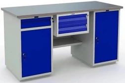 Верстак комбинированный с подвесным ящиком WT160.WD2/WD1.100