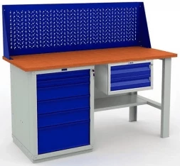 Верстак металлический промышленный модульный W160.WS6/F2.110