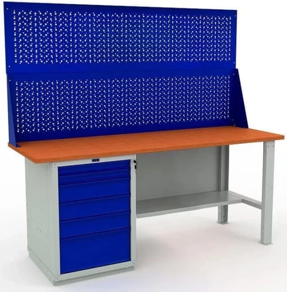 Верстак с двумя экранами для сверлильного станка W200.WS6/F2.020