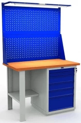 Верстак промышленный модульный W120.F2/WS6.021