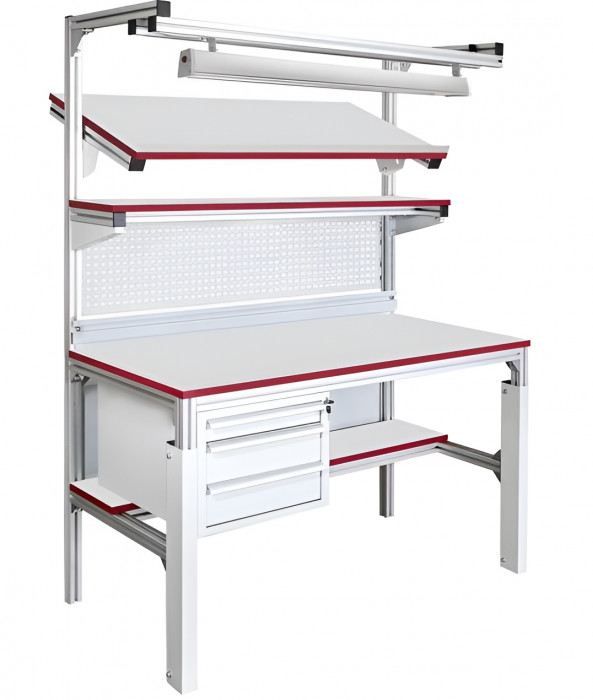 Стол промышленный из конструкционного профиля СП-КП-1200