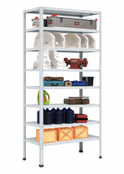 Стеллаж MS Hard 2500х1000х500 c 8 полками