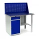 Верстак с полками и экраном WT120.WD2/F1.010