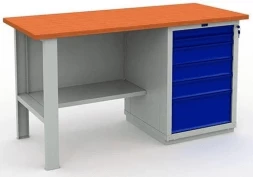 Верстак Практик в сарай усиленный W160.F2/WS6.000