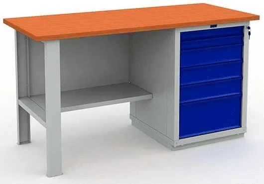 Верстак Практик в сарай усиленный W160.F2/WS6.000