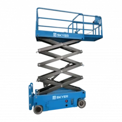 Подъемник самоходный ножничный с выдвижной платформой SKYER PL1435