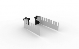 Держатель парный (комплект 2 шт) (RAL7046)