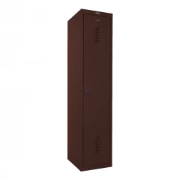 Шкаф металлический односекционный коричневый