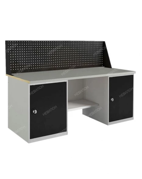 Верстак с полками и перфопанелью усиленный WTS 200.PТ1.Т1.010