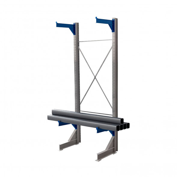 Стеллаж консольный односторонний КТр 4000х1740х1000 (800) 2 яруса