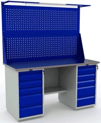 Верстак Практик большой с ящиками WT160.WD5/WD5.021