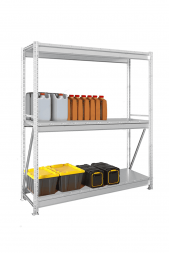 Стеллаж металлический MS Pro Z 2500х1800х500 мм 3 яруса