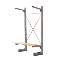 Стеллаж консольный двухсторонний КЛр 2500х1634х1300 (600) 2 яруса