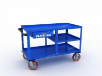 Тележка инструментальная PLATFORM 1300х700.2 (Колеса-литая резина)