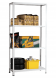Стеллаж MS Hard 1850х1000х400 c 4 полками