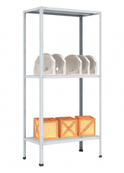 Стеллаж MS Hard 2000х1000х500 c 3 полками