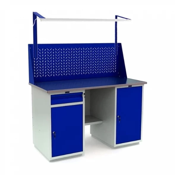 Верстак комбинированный WT140.WD2/WD1.011 1400 мм