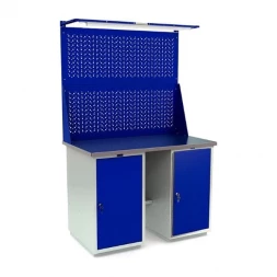 Верстак Практик с двумя экранами и станком WT120.WD1/WD1.021