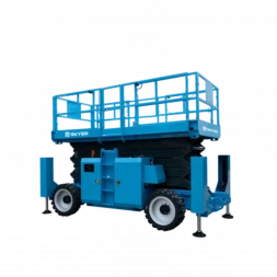 Подъемник самоходный дизельный ножничный с выдвижной платформой SKYER DPL1568